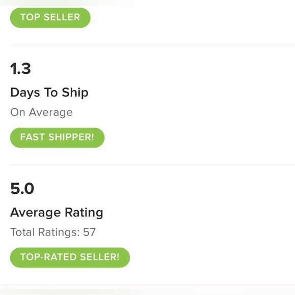 Trusted Seller & Fast Shipper ☀️ - Picture 1 of 1